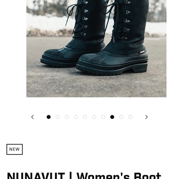 Excellent Condition Baffin Women Nunavut Winter Boots - Size 9 runs big like 9.5 - Picture 7 of 8